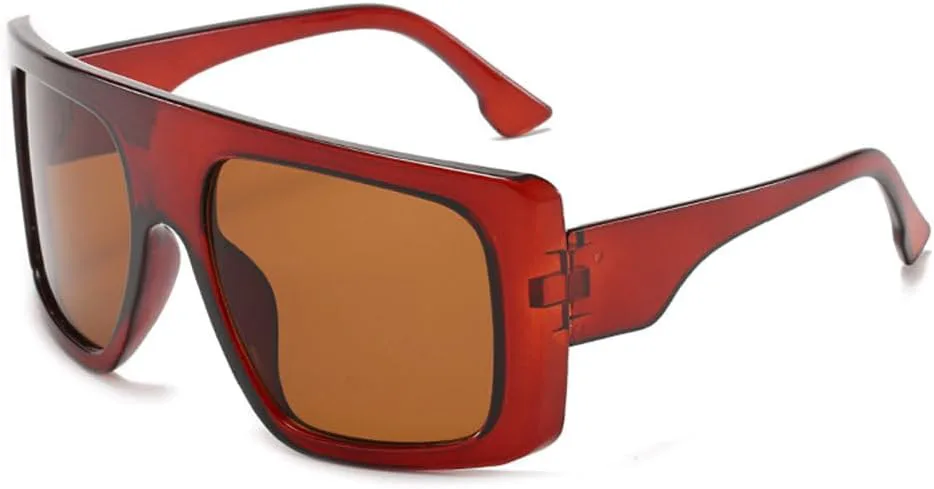 Модные, стильные, большие панк-солнцезащитные очки для женщин и мужчин, уникальные солнцезащитные очки класса люкс с защитой от УФ-излучения UV400 TYUVIVO, Brown Tea
Модные, стильные, большие панк-солнцезащитные очки для женщин и мужчин, уникальные солнцезащитные очки класса люкс с защитой от УФ-излучения UV400 TYUVIVO, Brown Tea