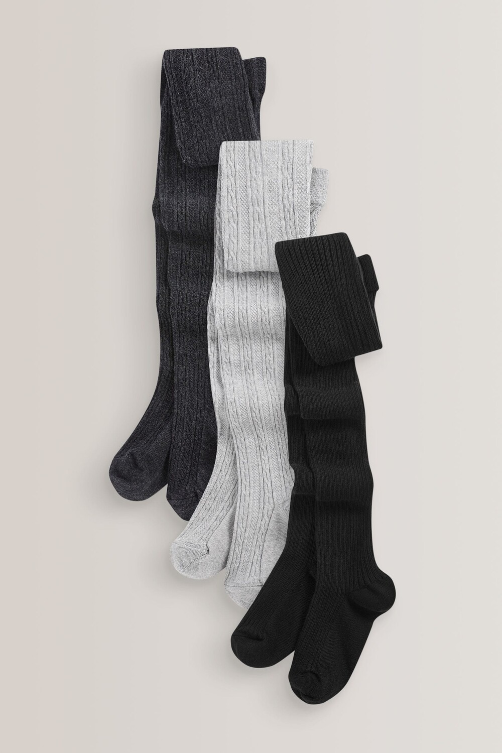 Комплект из 3 пар колготок косой вязки с высоким содержанием хлопка Next, черный
Комплект из 3 пар колготок косой вязки с высоким содержанием хлопка Next, черный