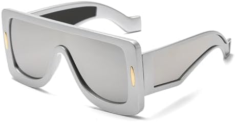 Солнцезащитные очки в крупной квадратной оправе с интегрированными цветными линзами, модель 2027 года, с технологией Technology Sense, для активного отдыха, женские MTZJH, Silver Silver
Солнцезащитные очки в крупной квадратной оправе с интегрированными цветными линзами, модель 2027 года, с технологией Technology Sense, для активного отдыха, женские MTZJH, Silver Silver