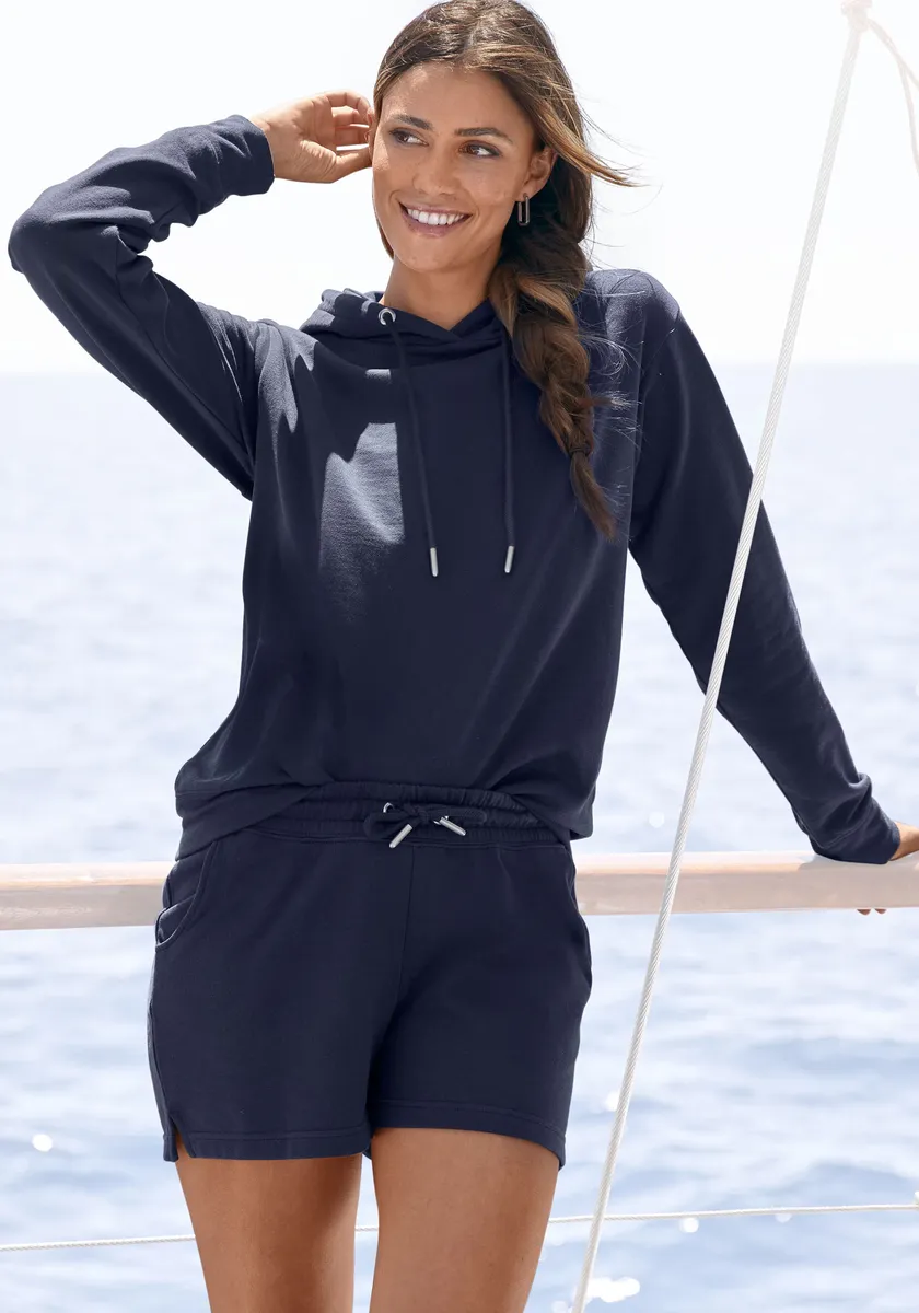 Толстовка с капюшоном H.I.S, морской стиль, одежда для отдыха, костюм для отдыха, худи, цвет морской волны
Толстовка с капюшоном H.I.S, морской стиль, одежда для отдыха, костюм для отдыха, худи, цвет морской волны