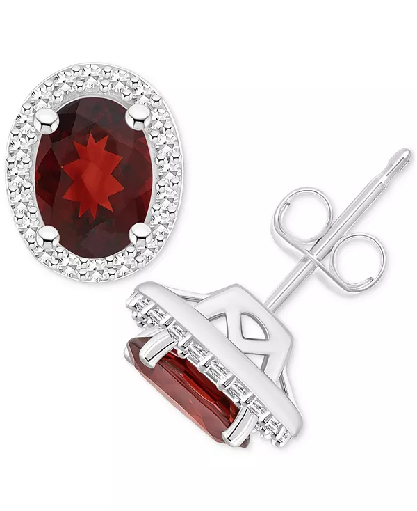 Серьги-Гвоздики с ореолом из серебра 925 пробы с аметистами (1-5/8 карата) и бриллиантами (1/5 карата) (также с цитринами, гранатами, перидотами и голубыми топазами) Macy'S, garnet, Голубой, Серьги-Гвоздики с ореолом из серебра 925 пробы с аметистами (1-5
Серьги-Гвоздики с ореолом из серебра 925 пробы с аметистами (1-5/8 карата) и бриллиантами (1/5 карата) (также с цитринами, гранатами, перидотами и голубыми топазами) Macy'S, garnet, Голубой, Серьги-Гвоздики с ореолом из серебра 925 пробы с аметистами (1-5