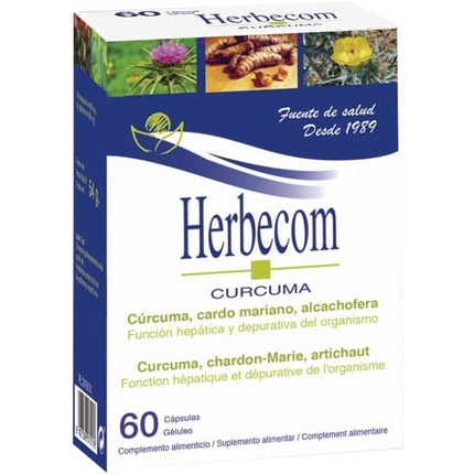 Herbecom Куркума 60 Капсул Bioserum
Herbecom Куркума 60 Капсул Bioserum