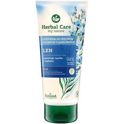 Кондиционер для волос Herbal Care My Nature со льном, 200 мл, Farmona
Кондиционер для волос Herbal Care My Nature со льном, 200 мл, Farmona