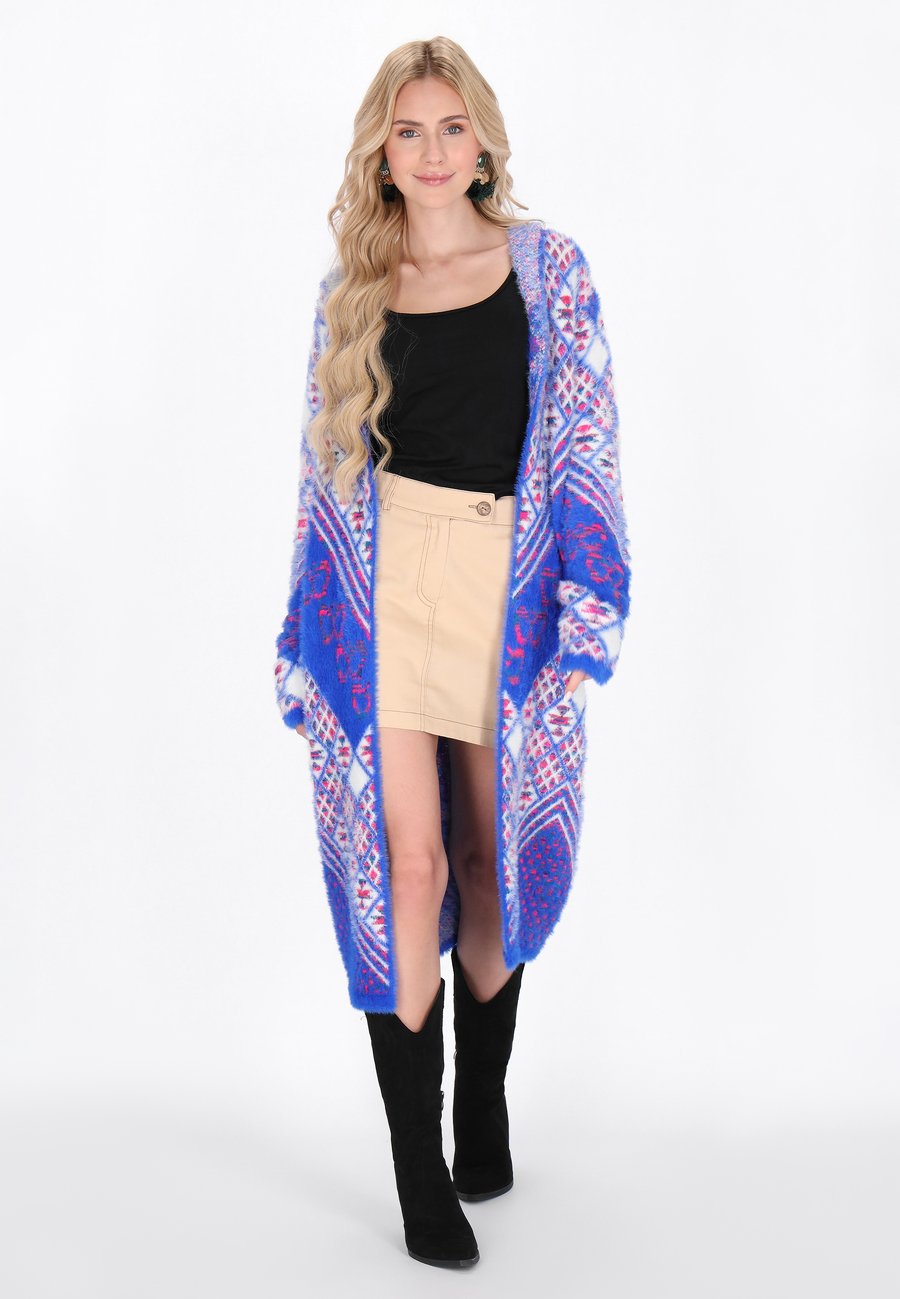 Кардиган IZIA Cardigan, Offwhite Multicolor/Blue
Кардиган IZIA Cardigan, Offwhite Multicolor/Blue