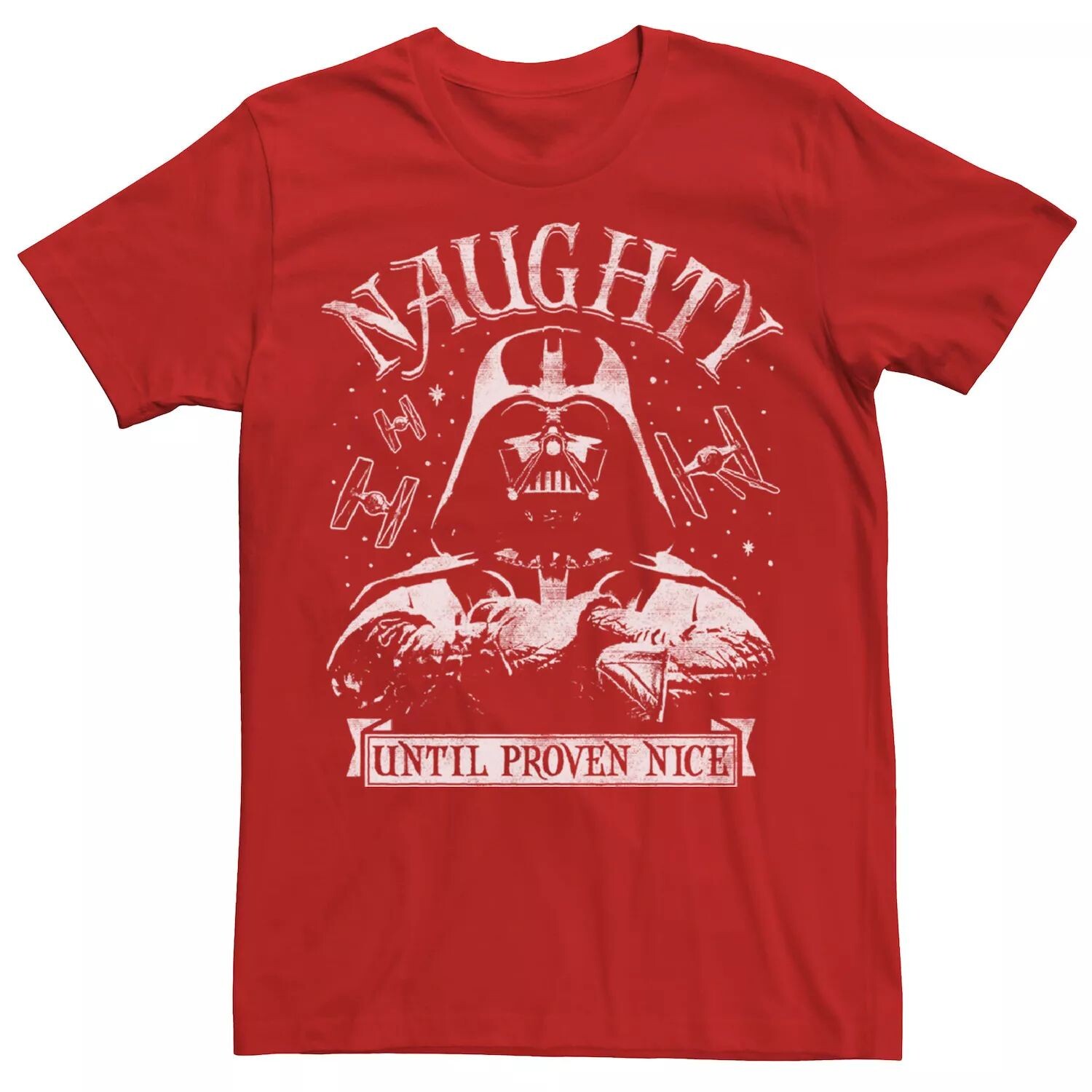 Мужская рождественская футболка Naughty Vader со звездными войнами Star Wars, красный
Мужская рождественская футболка Naughty Vader со звездными войнами Star Wars, красный
