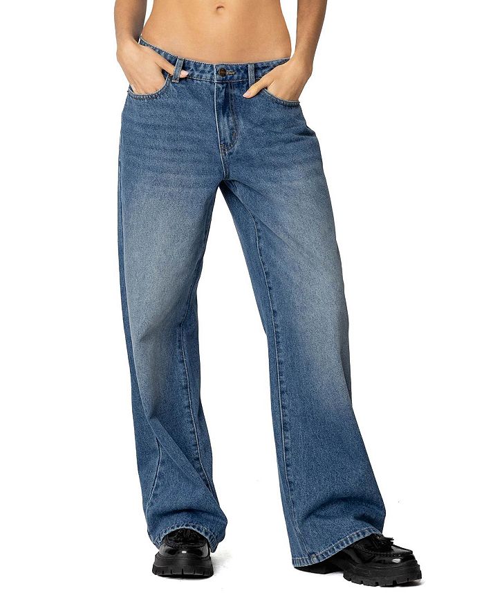 Джинсы Nyc Low Rise Blue Washed Edikted, синий
Джинсы Nyc Low Rise Blue Washed Edikted, синий