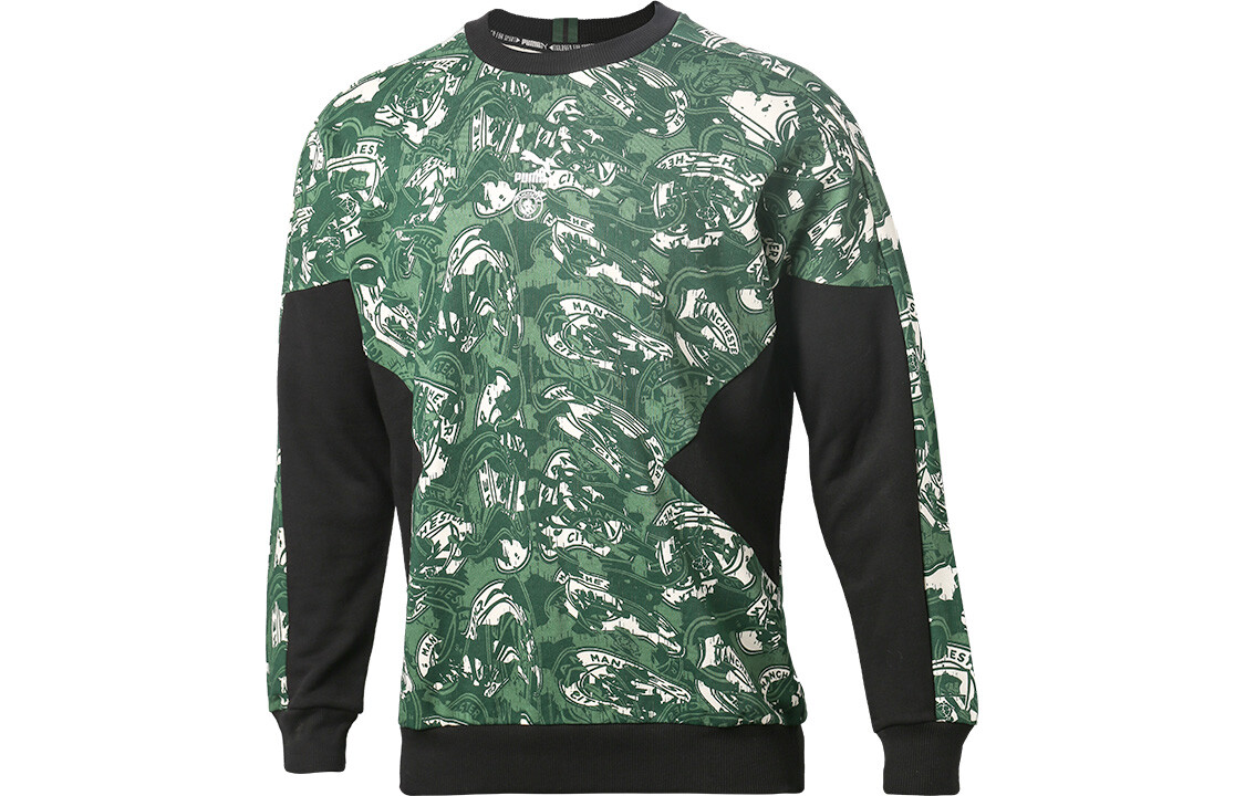 Футболка мужская футбольного клуба Manchester City зеленая Puma, зеленый 
Футболка мужская футбольного клуба Manchester City зеленая Puma, зеленый