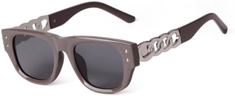 Тренд 2027 года: коричневые линзы, квадратная оправа, женские солнцезащитные очки, солнцезащитные очки с вырезом на дужке, серые очки, мужские солнцезащитные очки UV400 MTZJH, C3
Тренд 2027 года: коричневые линзы, квадратная оправа, женские солнцезащитные очки, солнцезащитные очки с вырезом на дужке, серые очки, мужские солнцезащитные очки UV400 MTZJH, C3