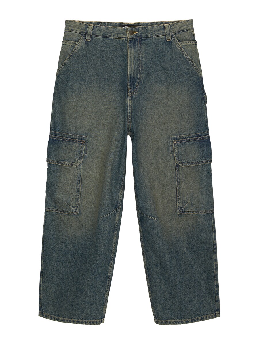 Широкие джинсы-карго Pull&Bear, темно-синий
Широкие джинсы-карго Pull&Bear, темно-синий