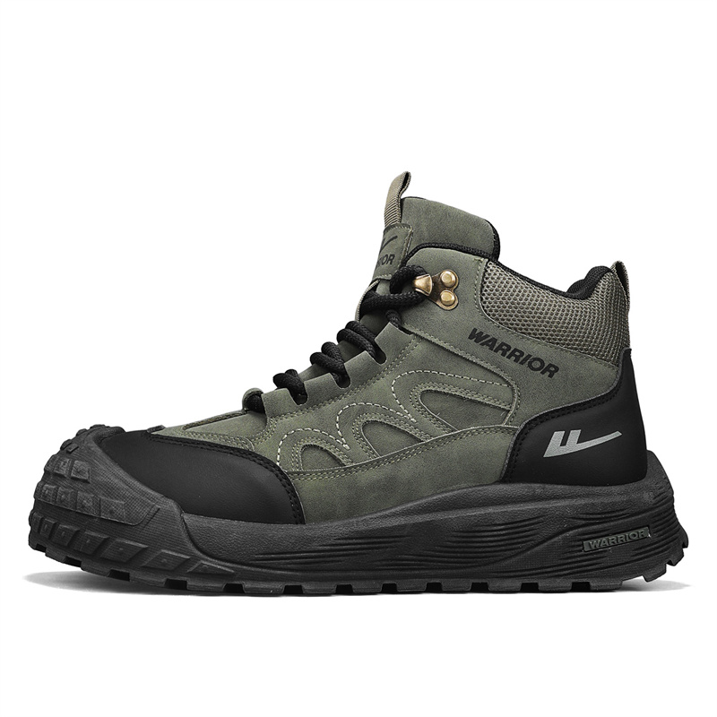 Высокие горные ботинки мужские Cushioning Abrasion Resistant Coverage WARRIOR, зеленый черный
Высокие горные ботинки мужские Cushioning Abrasion Resistant Coverage WARRIOR, зеленый черный