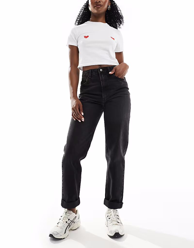 Свободные джинсы mom с высокой посадкой ASOS DESIGN черного цвета
Свободные джинсы mom с высокой посадкой ASOS DESIGN черного цвета