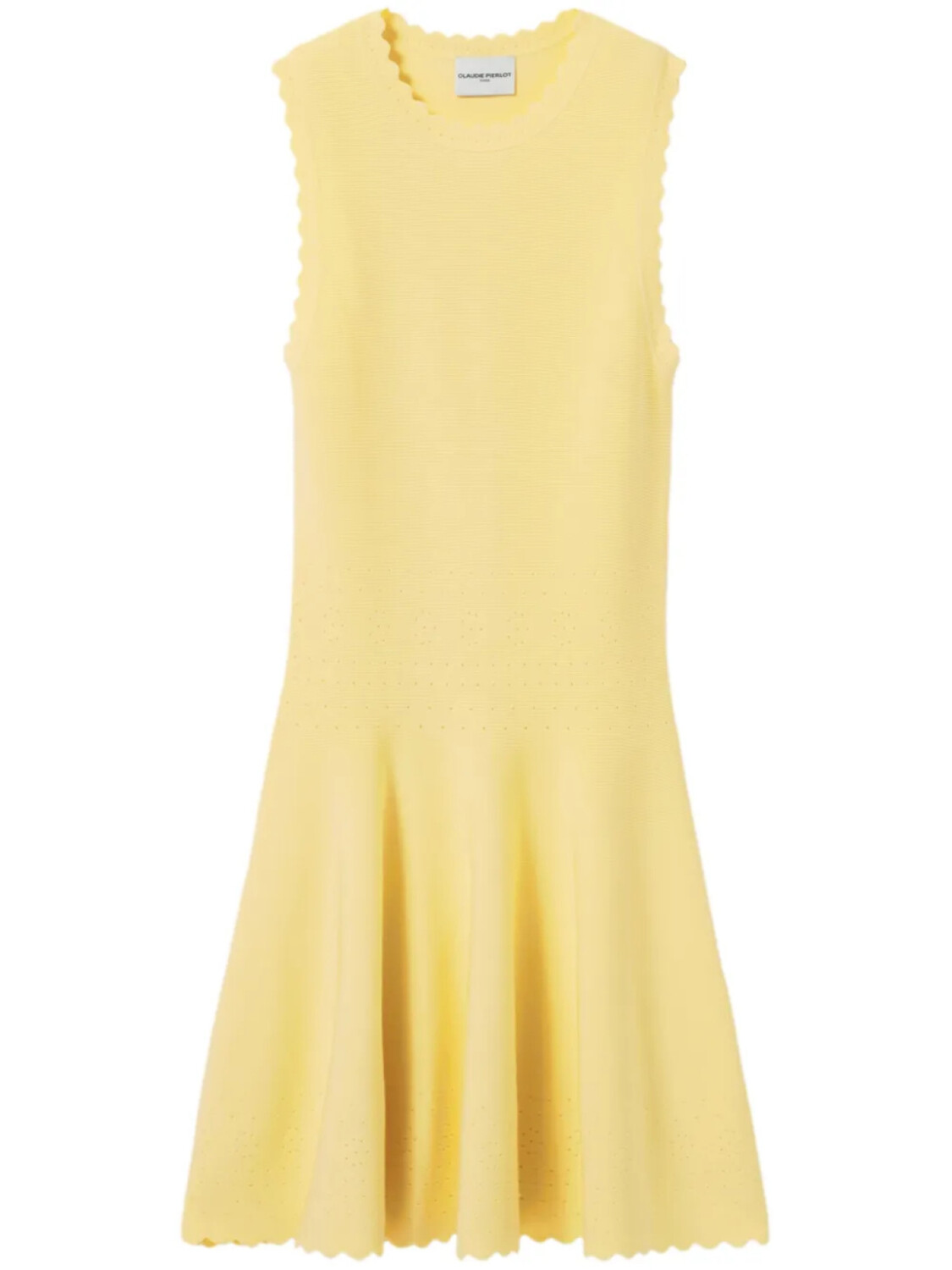 Платье мини Claudie Pierlot с фестончатым краем, желтый
Платье мини Claudie Pierlot с фестончатым краем, желтый