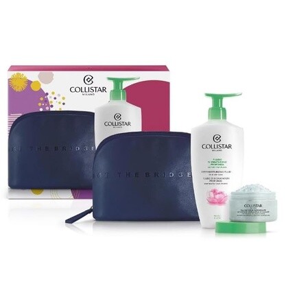 Collistar Gift Box with Deep Hydration Fluid 400ml and Energizing Thalasso Scrub 150ml + Trousse The Bridge
Collistar Gift Box with Deep Hydration Fluid 400ml and Energizing Thalasso Scrub 150ml + Trousse The Bridge