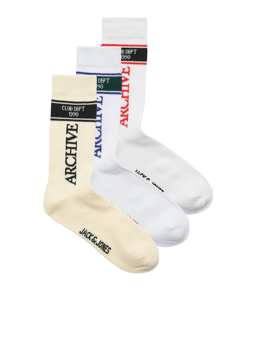 Носки JACK & JONES JACZAMORA, кремовый/белый
Носки JACK & JONES JACZAMORA, кремовый/белый