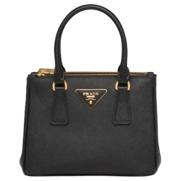 Сумка через плечо из кожи Saffiano мини женская черная PRADA 
Сумка через плечо из кожи Saffiano мини женская черная PRADA