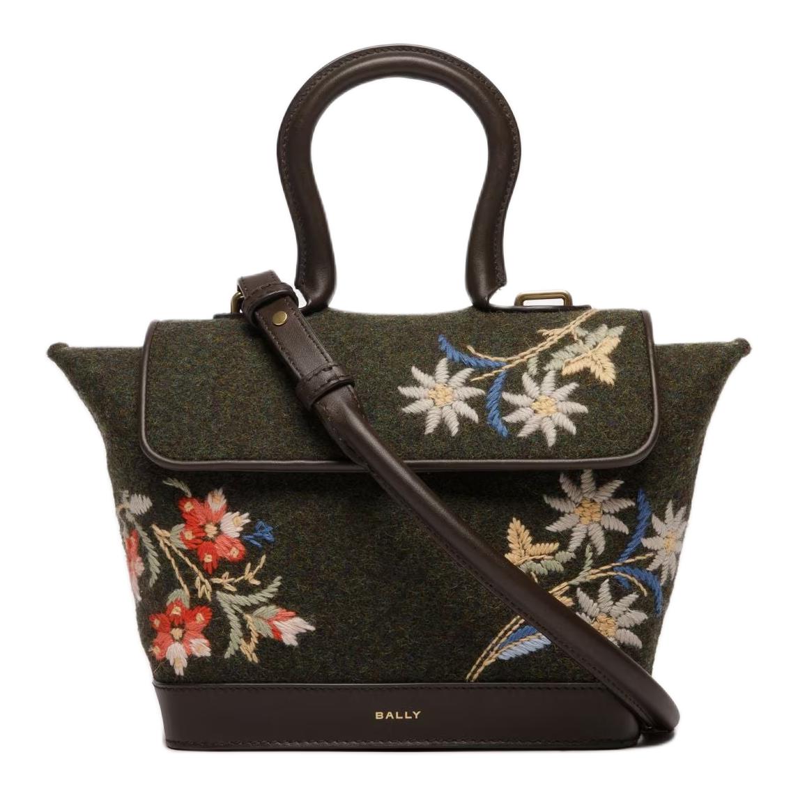 BALLY Вышитая поясная сумка с альпийскими цветами
BALLY Вышитая поясная сумка с альпийскими цветами