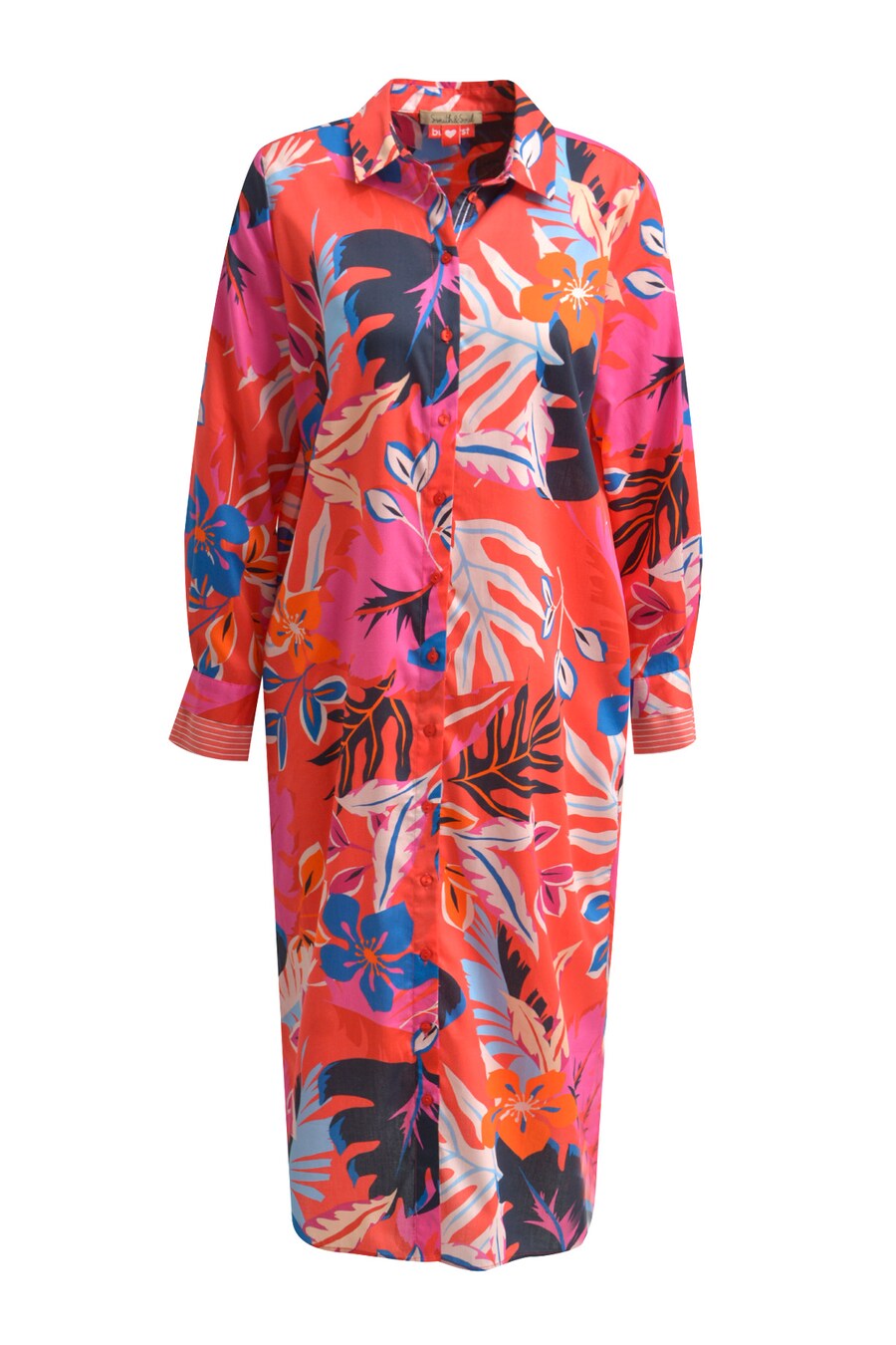 Платье-рубашка Smith&Soul, красный
Платье-рубашка Smith&Soul, красный