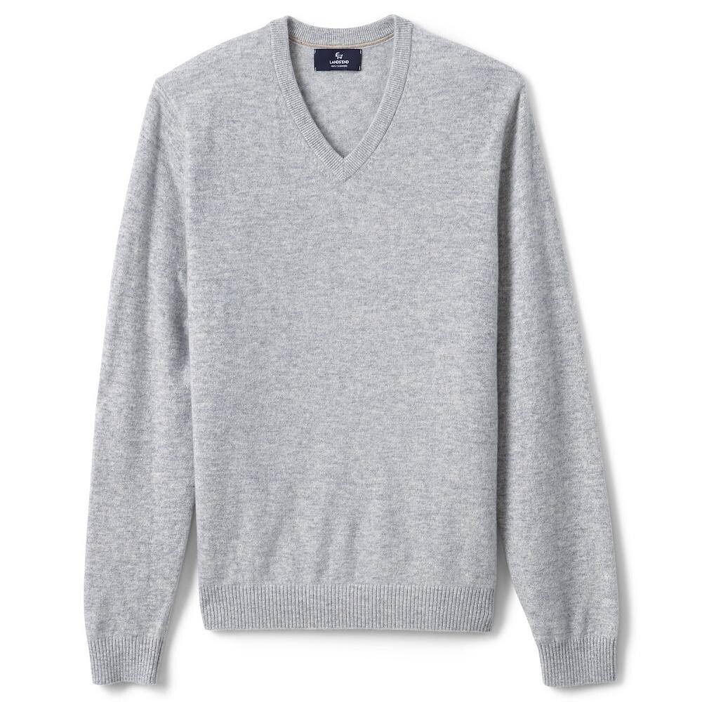Мужской свитер из тонкого кашемира Lands End с v-образным вырезом Lands' End, цвет Light Gray Heather
Мужской свитер из тонкого кашемира Lands End с v-образным вырезом Lands' End, цвет Light Gray Heather
