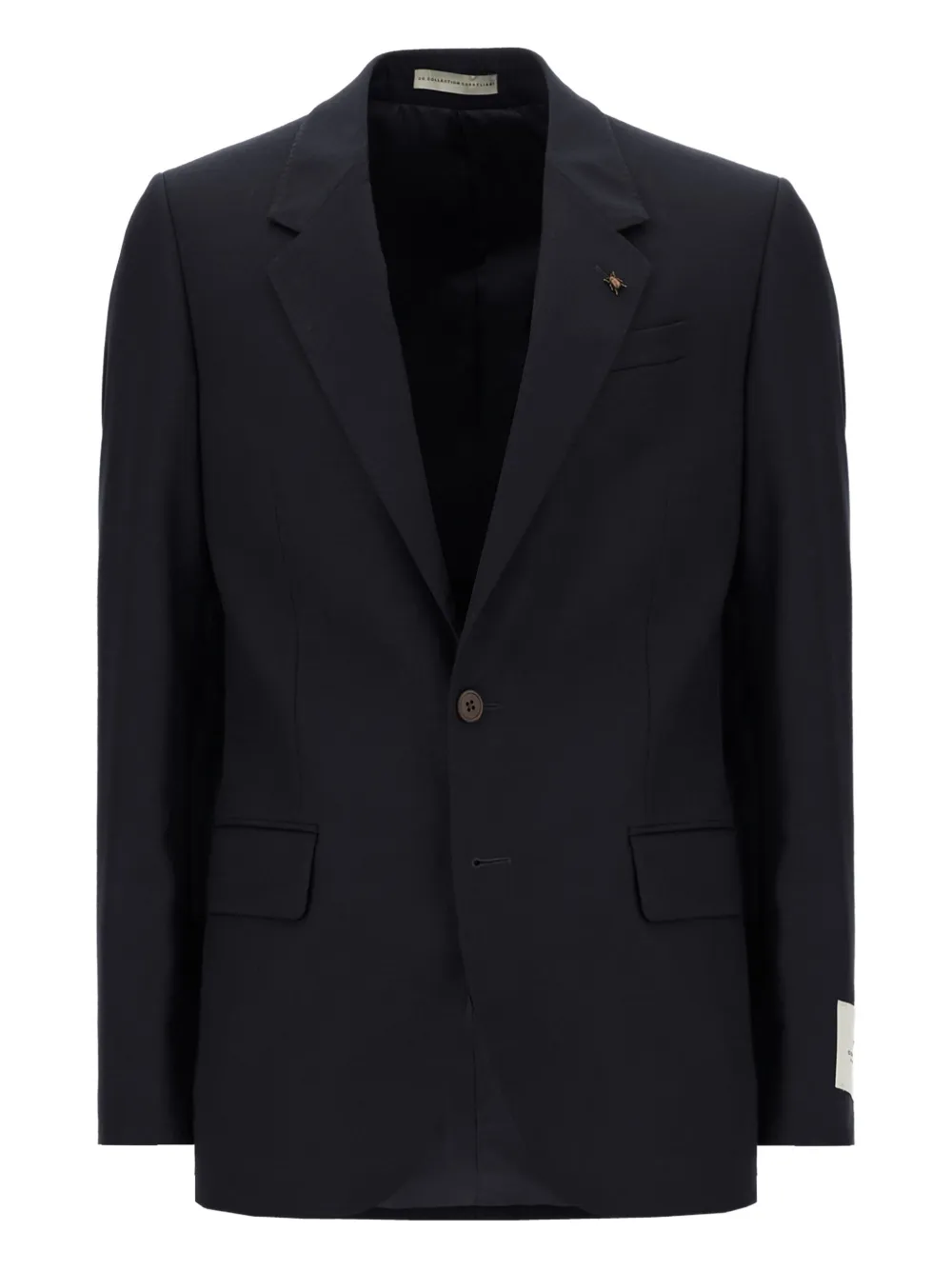Однобортный пиджак с брошью Corneliani, синий
Однобортный пиджак с брошью Corneliani, синий