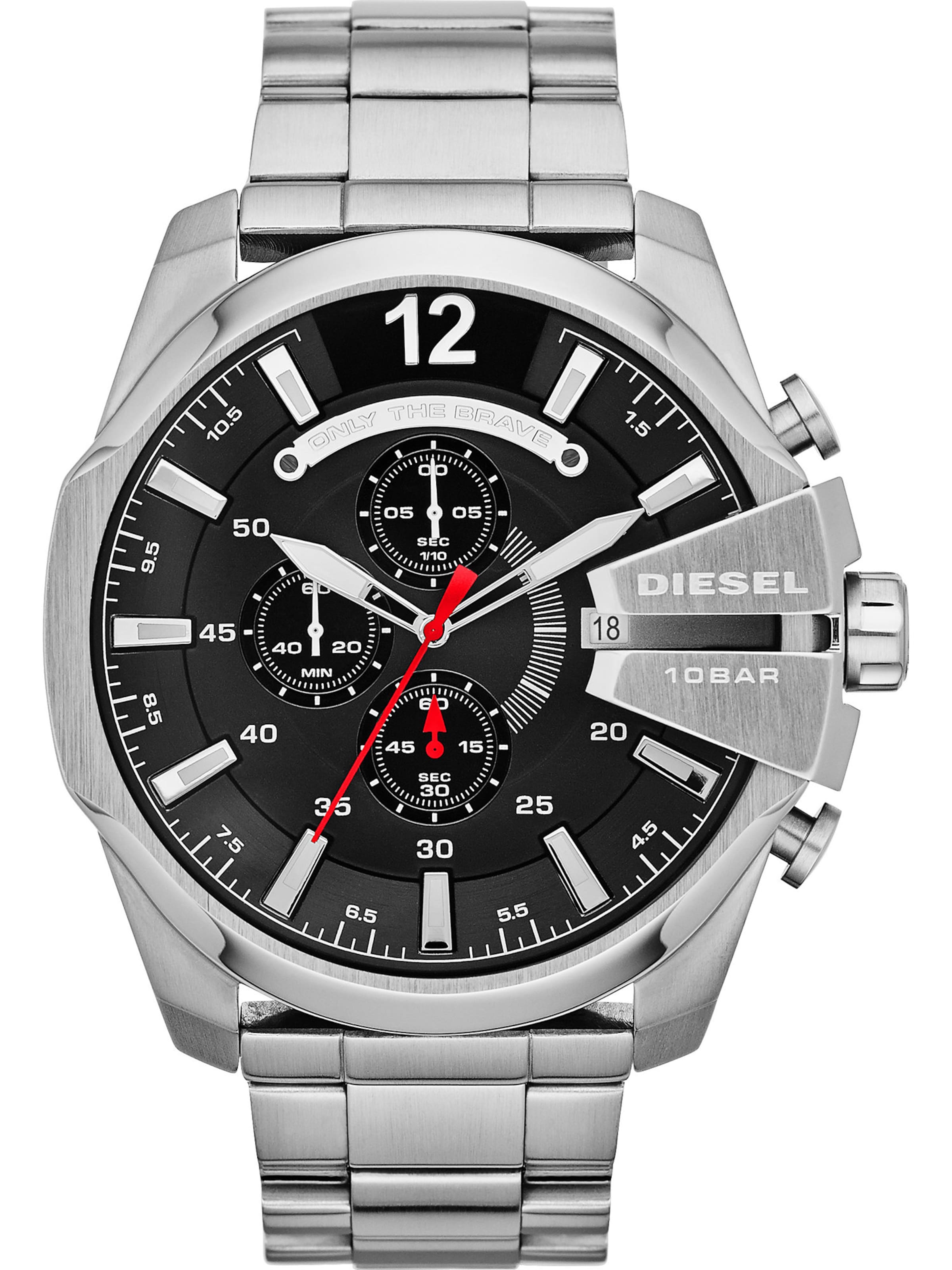DIESEL Часы Analog 'Mega Chief' в серебристом цвете
DIESEL Часы Analog 'Mega Chief' в серебристом цвете