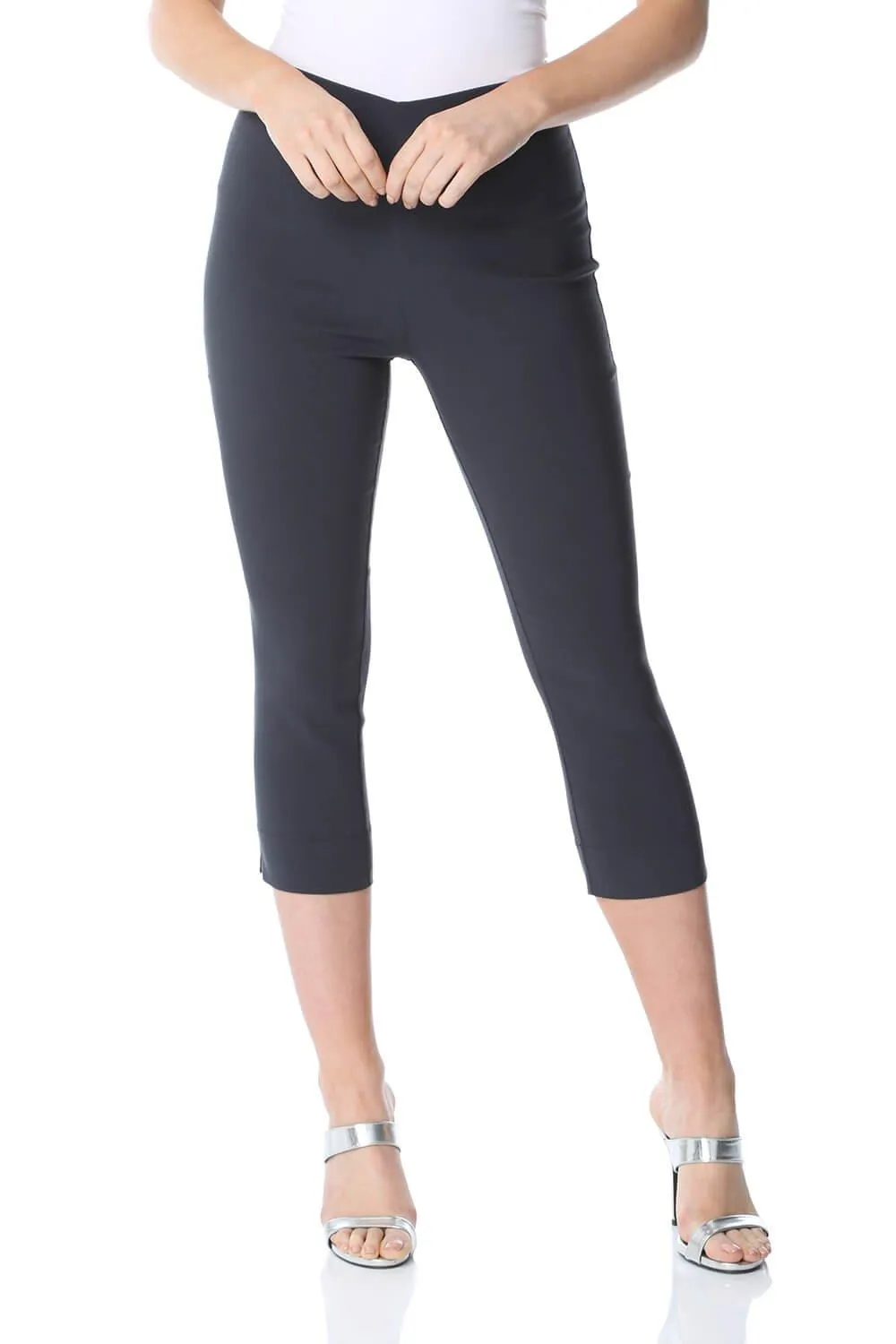 Укороченные эластичные брюки Roman, серый
Укороченные эластичные брюки Roman, серый