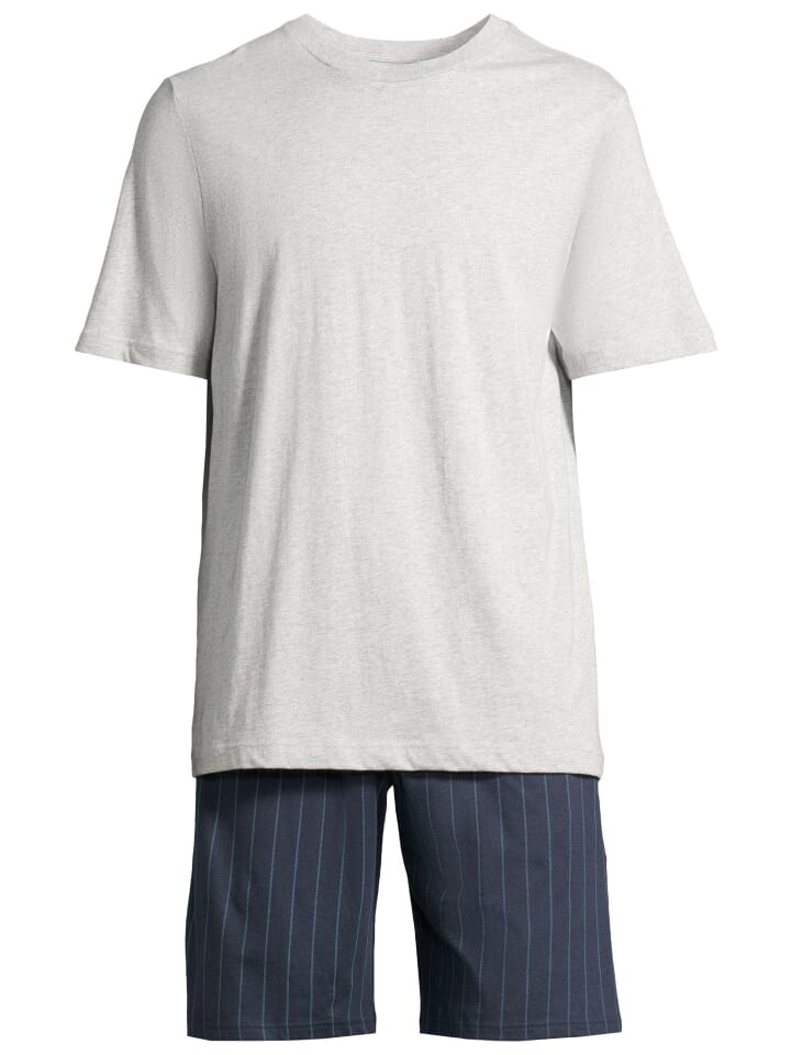 Пижама Schiesser Night & Home, цвет dunkelblau gestreift/grau
Пижама Schiesser Night & Home, цвет dunkelblau gestreift/grau