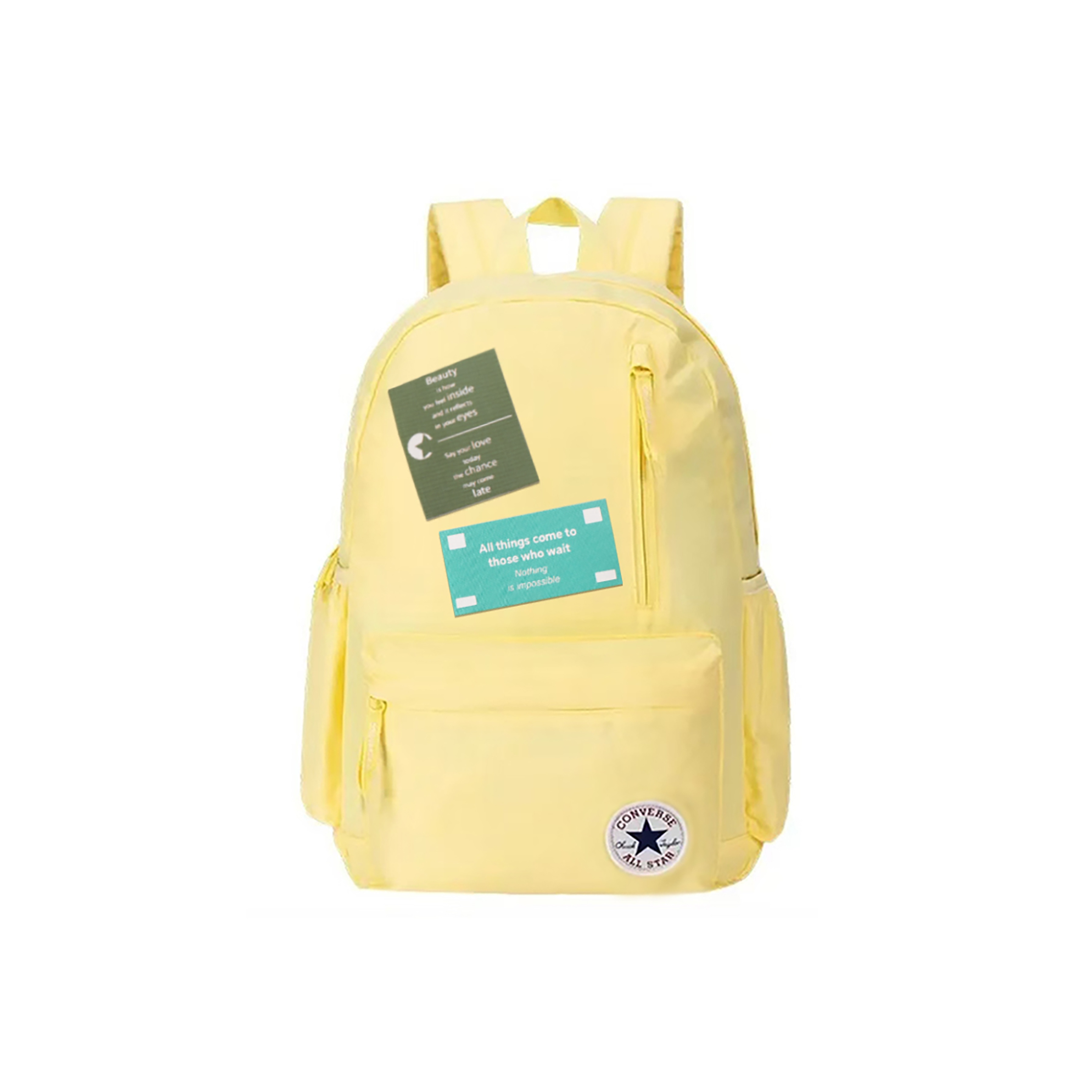 Converse Полиэстеровый рюкзак средний размер унисекс яично-желтый, English Sticker
Converse Полиэстеровый рюкзак средний размер унисекс яично-желтый, English Sticker