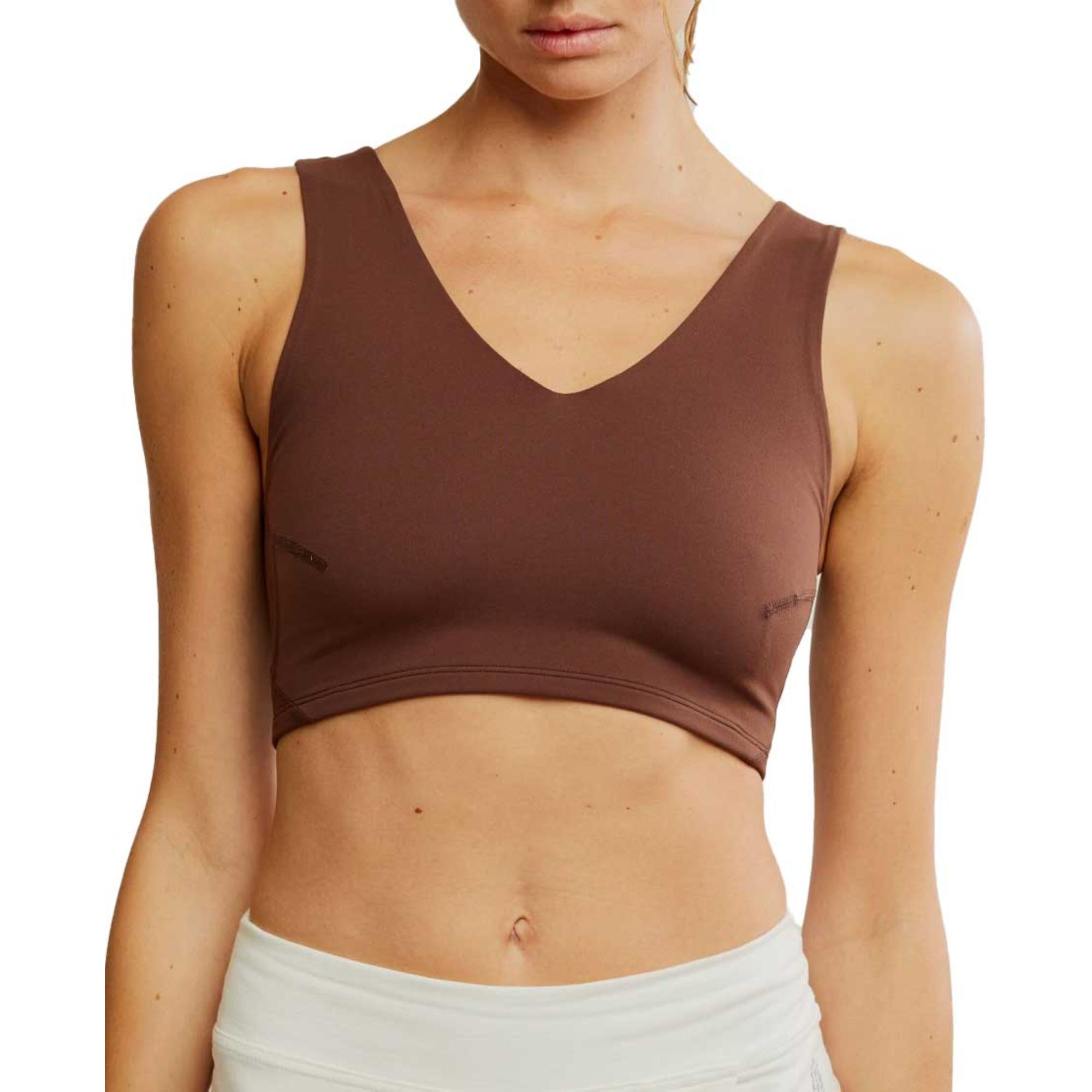 Женский укороченный топ Never Better Free People, Cocoa
Женский укороченный топ Never Better Free People, Cocoa