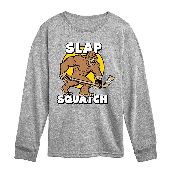 Футболка с длинным рукавом Slap Squatch для мальчиков 8-20 Licensed Character, Athletic Heather
Футболка с длинным рукавом Slap Squatch для мальчиков 8-20 Licensed Character, Athletic Heather