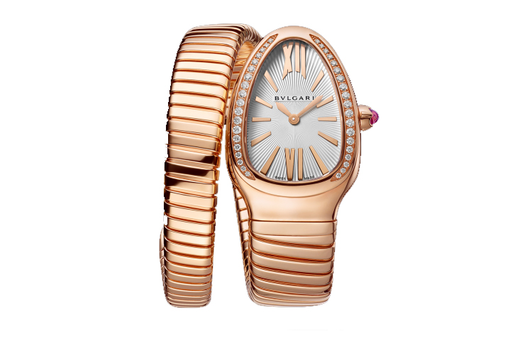 BVLGARI Женские часы кварцевый механизм 18K розовое золото ремешок 35mm серебристый циферблат
BVLGARI Женские часы кварцевый механизм 18K розовое золото ремешок 35mm серебристый циферблат