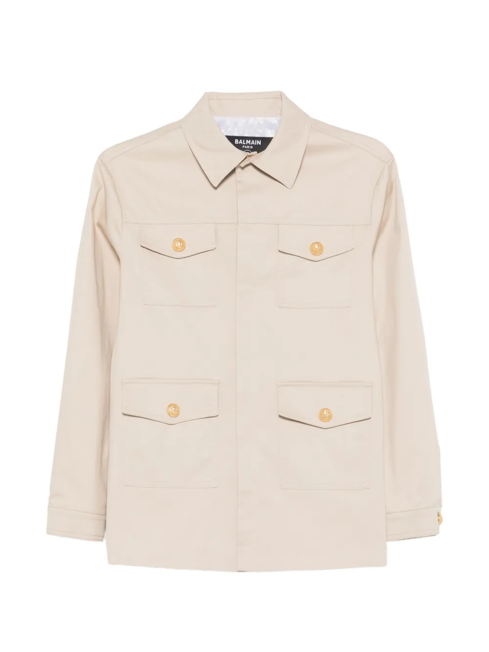 Куртка с клапанами на карманах Balmain Kids, бежевый
Куртка с клапанами на карманах Balmain Kids, бежевый