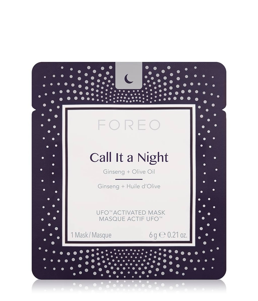 Тканевая маска FOREO Ufo Intelligente Maskenbehandlung Call It a Night, 7 шт.
Тканевая маска FOREO Ufo Intelligente Maskenbehandlung Call It a Night, 7 шт.