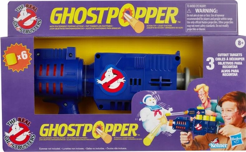 Охотники за привидениями GHOSTPOPPER NERF ПЕННЫЙ ПИСТОЛЕТ
Охотники за привидениями GHOSTPOPPER NERF ПЕННЫЙ ПИСТОЛЕТ