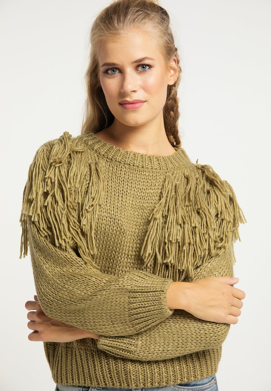 Джемпер usha Jumper, Grün Oliv/Olive
Джемпер usha Jumper, Grün Oliv/Olive