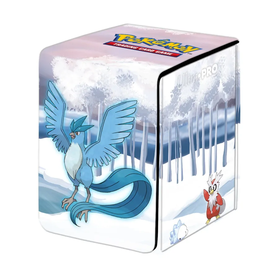Флип-бокс в алькове - Морозный лес, Official Pokemon Deck Boxes
Флип-бокс в алькове - Морозный лес, Official Pokemon Deck Boxes