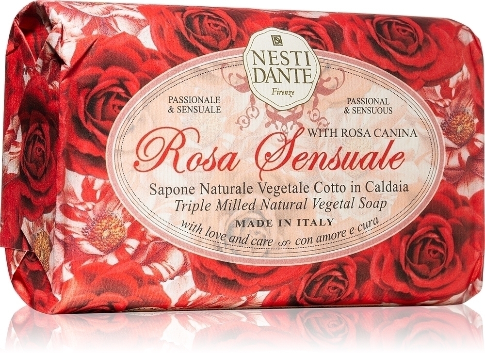 Натуральное мыло Rosa Sensale Nesti Dante, 150 гр
Натуральное мыло Rosa Sensale Nesti Dante, 150 гр