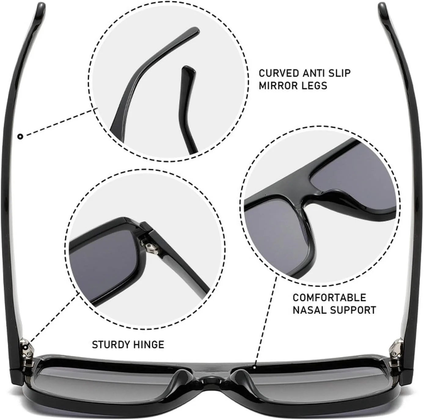 Крупные квадратные солнцезащитные очки для женщин и мужчин, роскошные, модные, в большой оправе, стильные зеленые солнцезащитные очки для женщин mincl, Gray Clear
Крупные квадратные солнцезащитные очки для женщин и мужчин, роскошные, модные, в большой оправе, стильные зеленые солнцезащитные очки для женщин mincl, Gray Clear