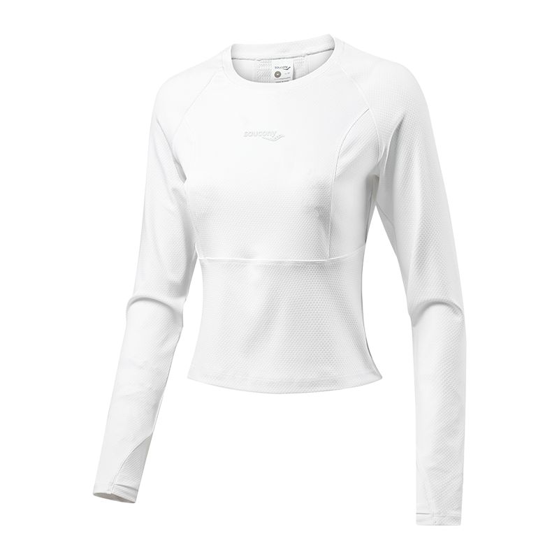 Saucony Женская футболка жемчужно-белого цвета с круглым вырезом, средней толщины, Белый, Saucony Женская футболка жемчужно-белого цвета с круглым вырезом, средней толщины
Saucony Женская футболка жемчужно-белого цвета с круглым вырезом, средней толщины, Белый, Saucony Женская футболка жемчужно-белого цвета с круглым вырезом, средней толщины