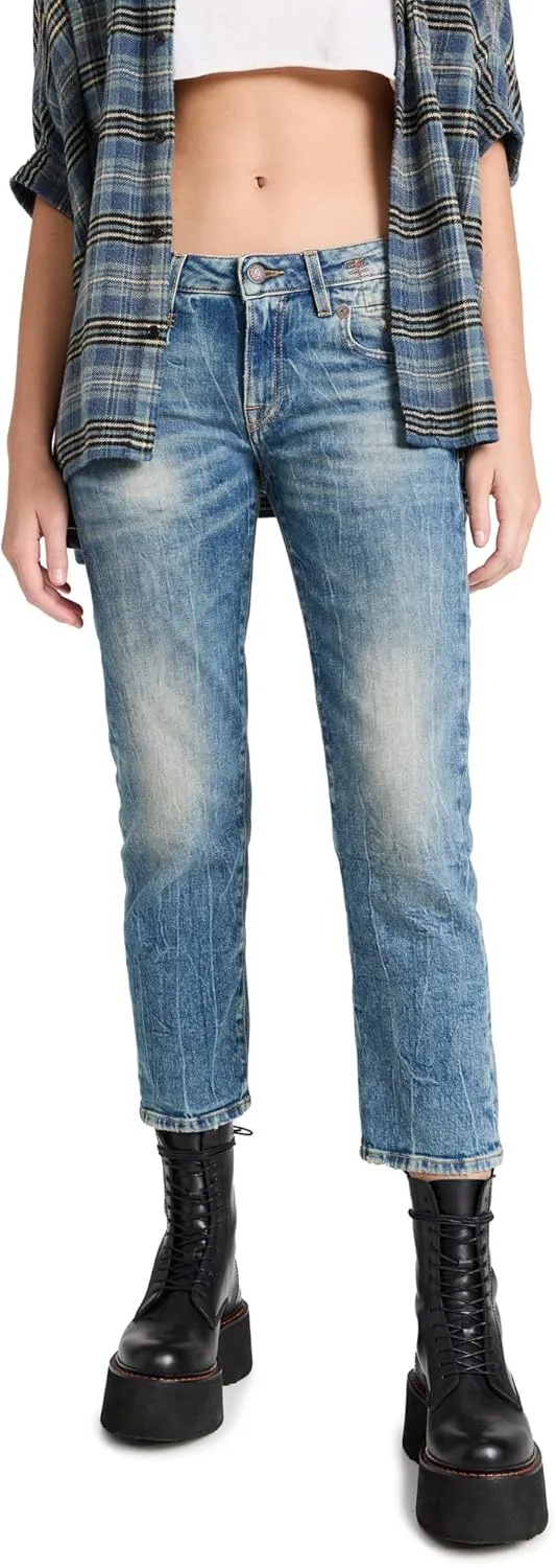 R13 Женские джинсы Boy Straight Leg
R13 Женские джинсы Boy Straight Leg