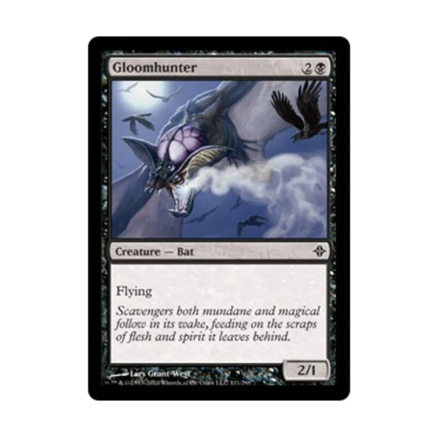 CCG Мрачный Охотник (С) (Фольга), MTG - Rise of the Eldrazi
CCG Мрачный Охотник (С) (Фольга), MTG - Rise of the Eldrazi