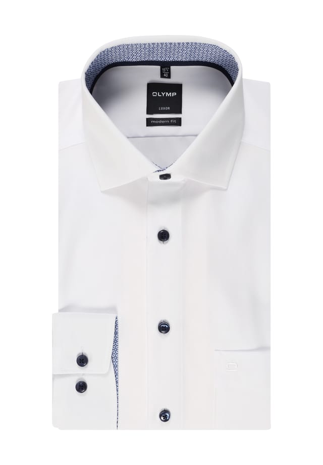 Рубашка Luxor business со спортивным манжетом Olymp, белый
Рубашка Luxor business со спортивным манжетом Olymp, белый