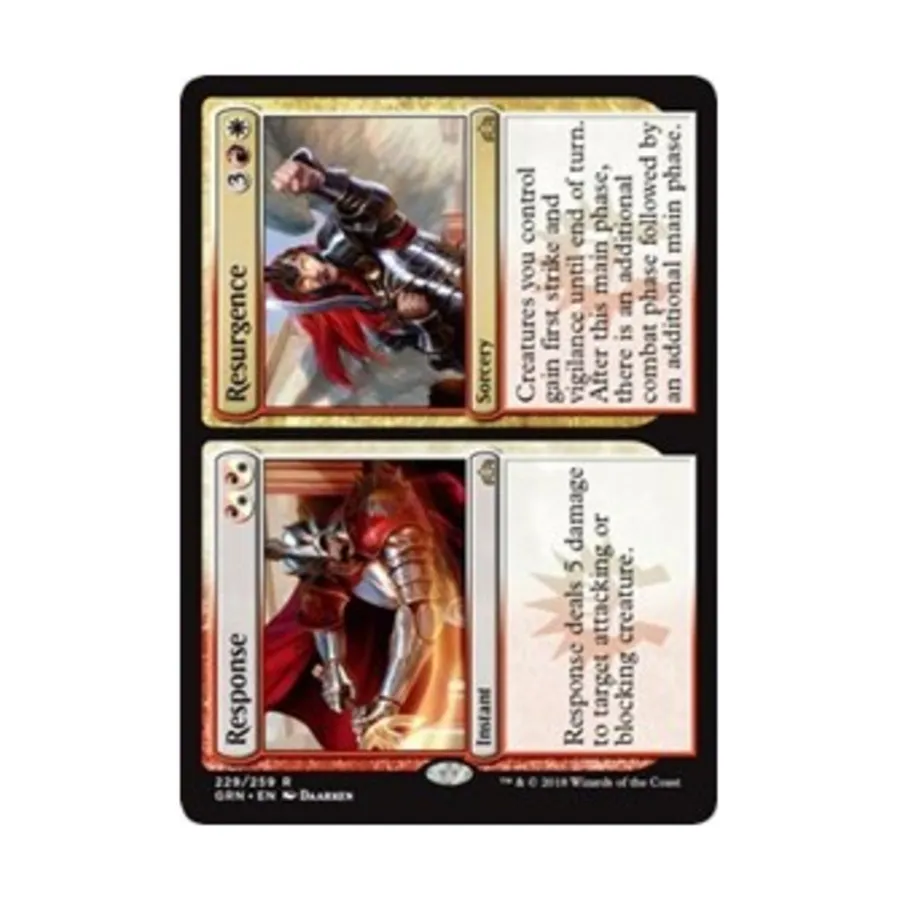 CCG Ответ // Возрождение (R), MTG - Guilds of Ravnica
CCG Ответ // Возрождение (R), MTG - Guilds of Ravnica