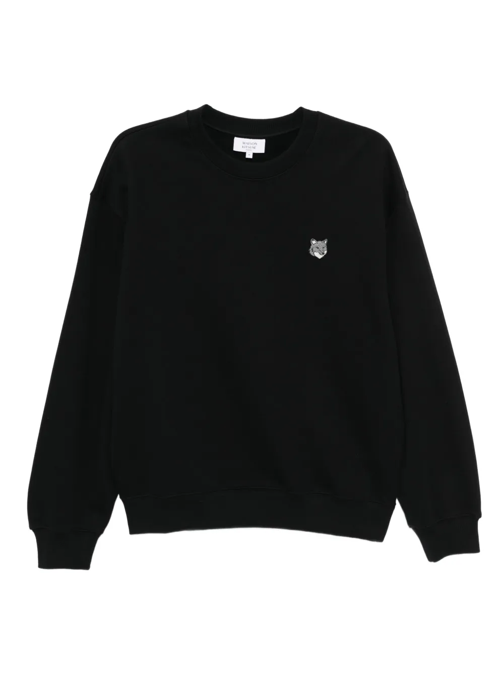 Толстовка с вышивкой Maison Kitsuné, черный
Толстовка с вышивкой Maison Kitsuné, черный