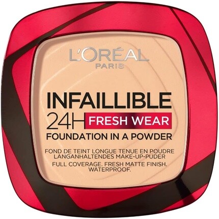 Infaillible 24H Fresh Wear Foundation Powder Водостойкая 9G № 40 Кашемир, L'Oreal
Infaillible 24H Fresh Wear Foundation Powder Водостойкая 9G № 40 Кашемир, L'Oreal