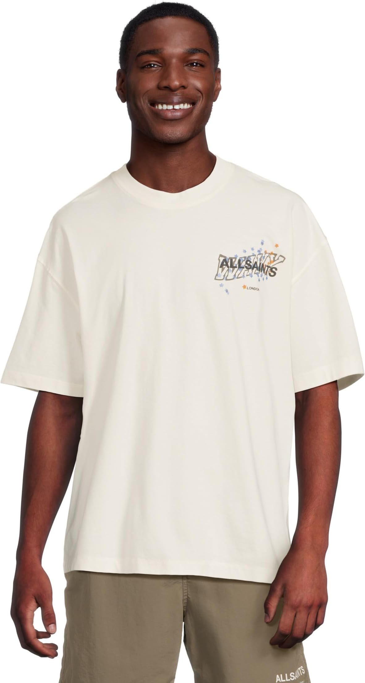 Футболка AllSaints Wavy Short Sleeve Crew, цвет Chalk White
Футболка AllSaints Wavy Short Sleeve Crew, цвет Chalk White