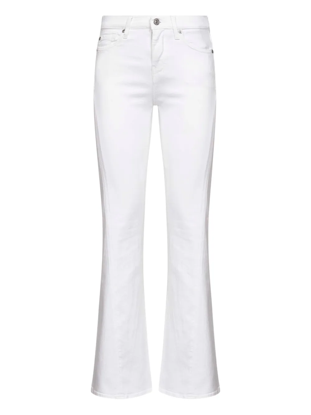 Хлопковые джинсы 7 For All Mankind, белый
Хлопковые джинсы 7 For All Mankind, белый