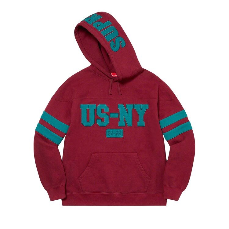 Толстовка Supreme US-NY Hooded Sweatshirt Cardinal, красный
Толстовка Supreme US-NY Hooded Sweatshirt Cardinal, красный
