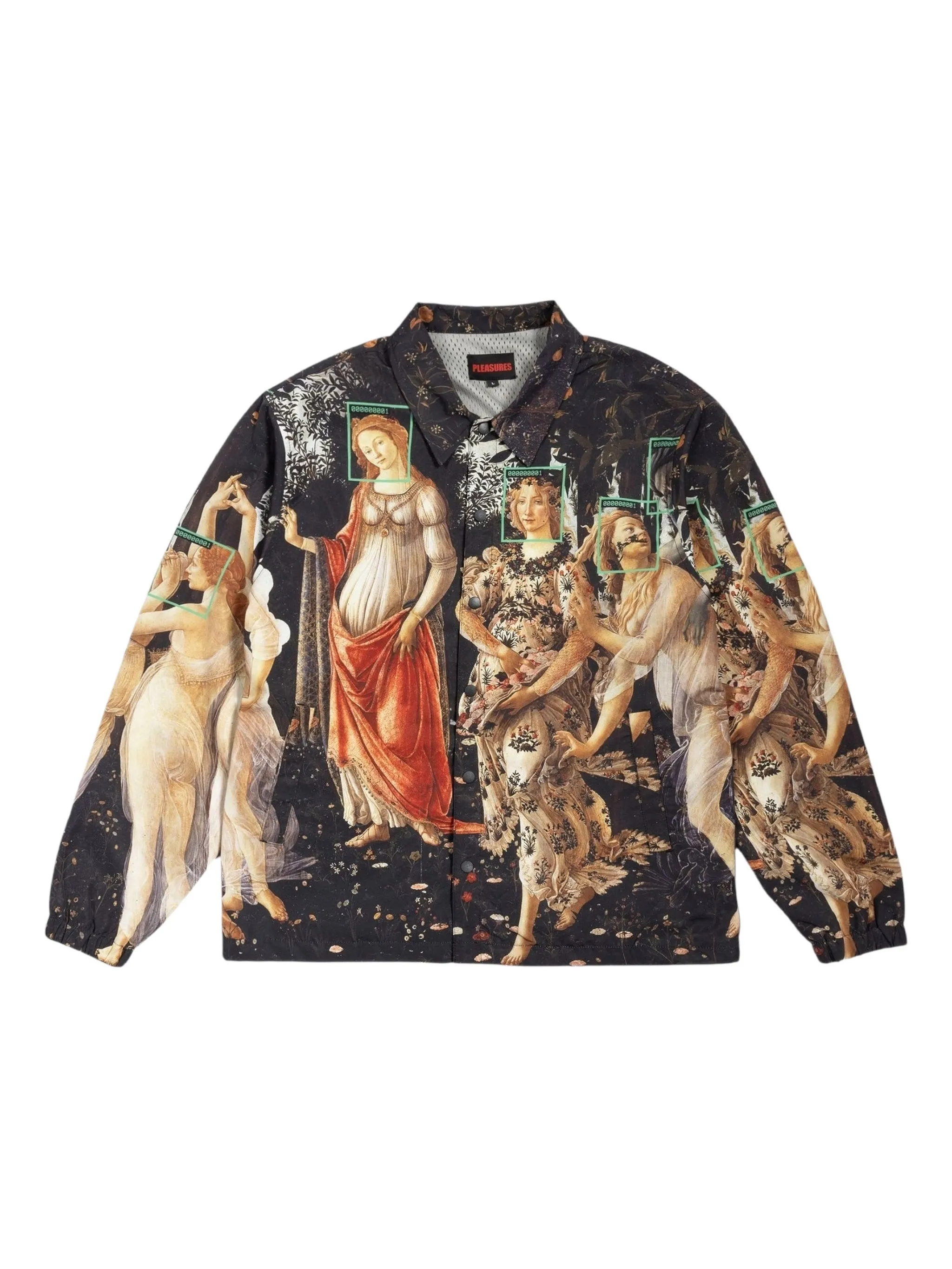 Куртка на пуговицах Pleasures, черный
Куртка на пуговицах Pleasures, черный