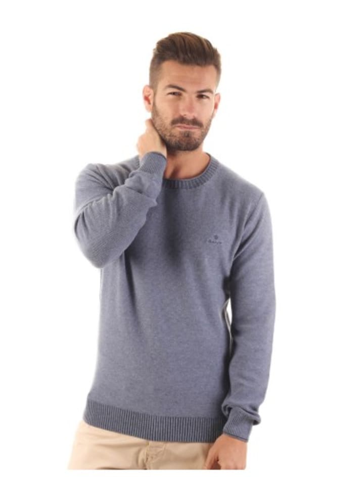 Пуловер Gant, синий 
Пуловер Gant, синий