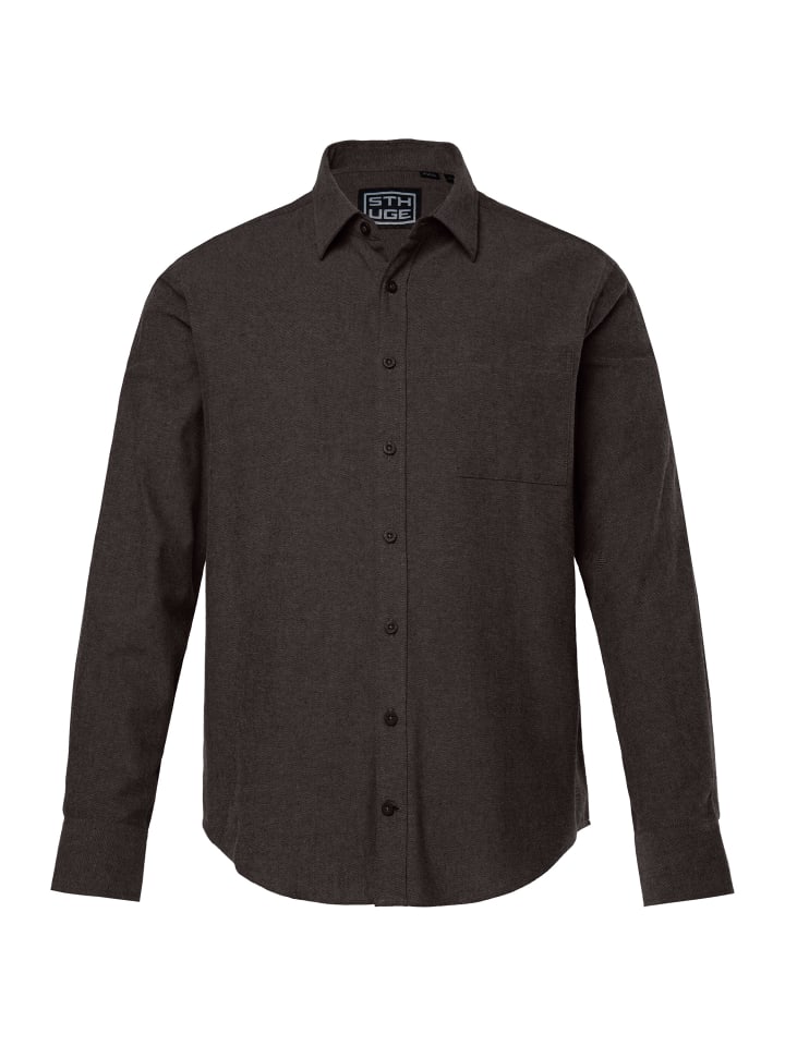 рубашка земляно-коричневого цвета STHUGE
рубашка земляно-коричневого цвета STHUGE